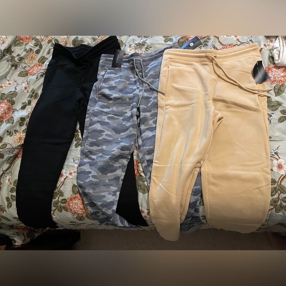 Bottom Line Sweatpants, set of x3. NWT.